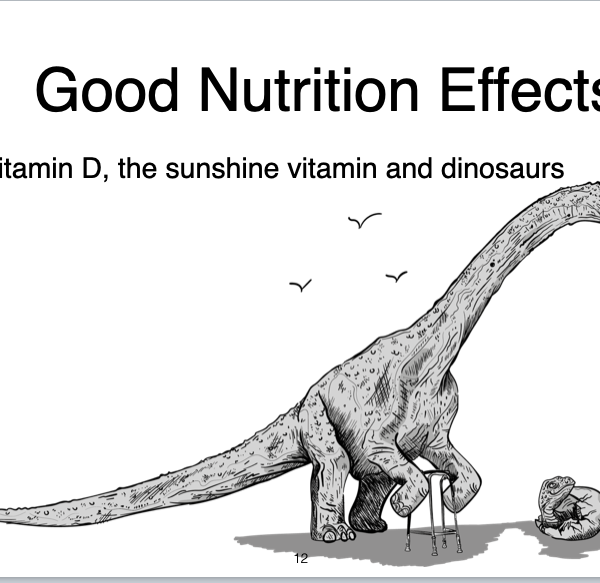 Good Nutrition Effects Dinosaur