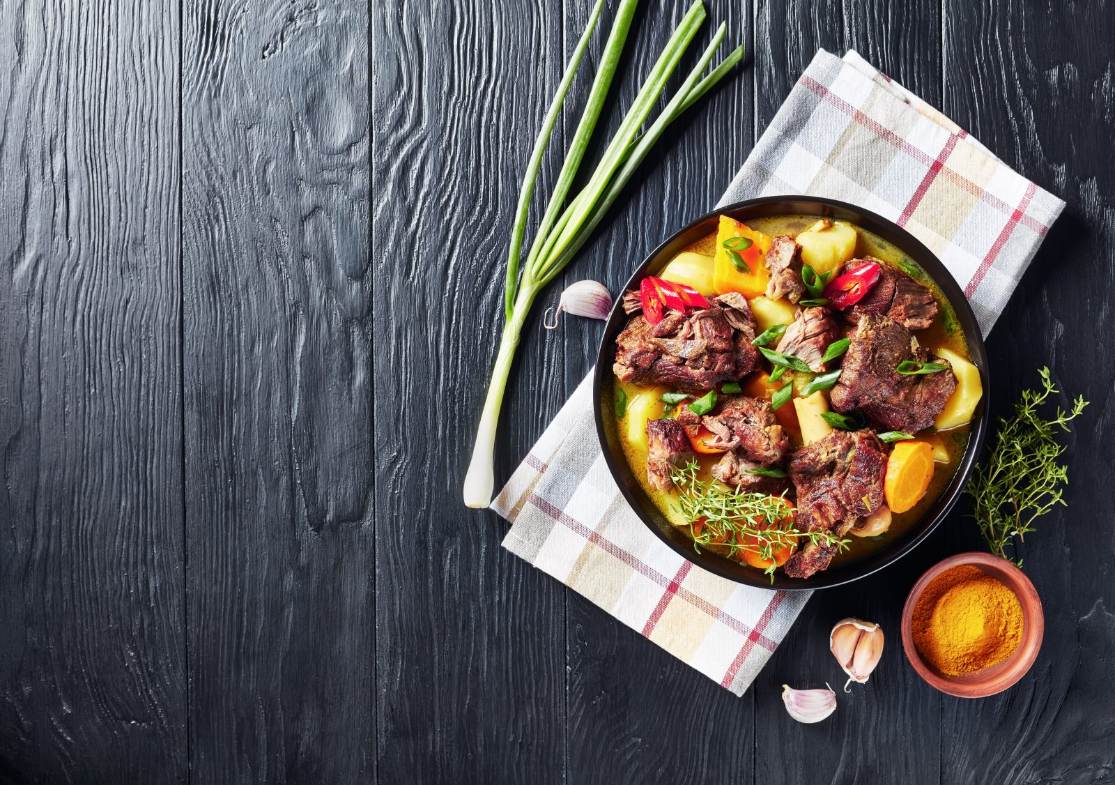 Slow Cooked Goat with a Spicy Rub Caboodle Food